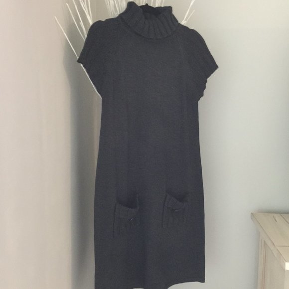 Calvin Klein Turtleneck Sweater Dress M - Picture 5 of 16